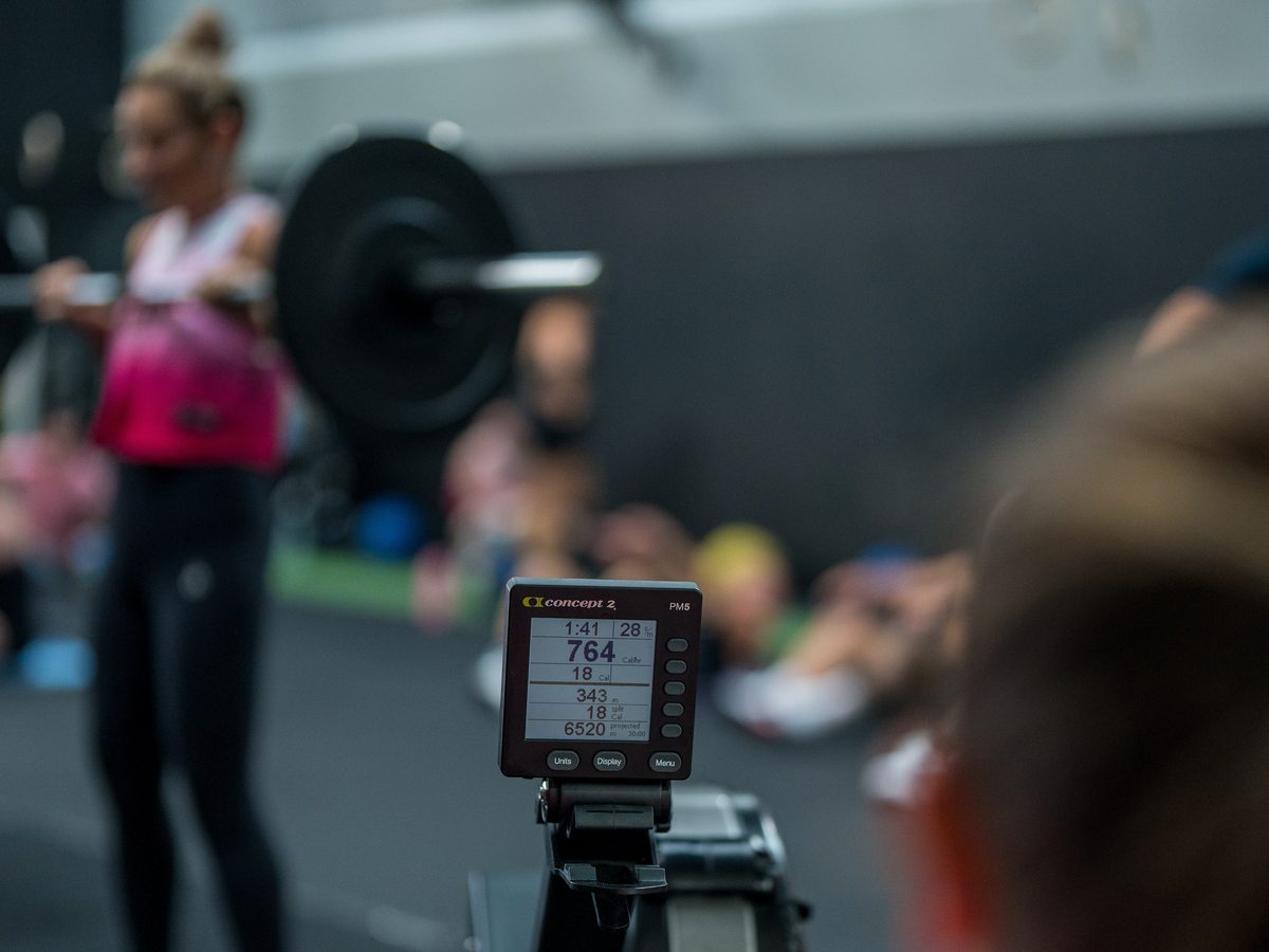 Members of all ages in an Elevate functional fitness class