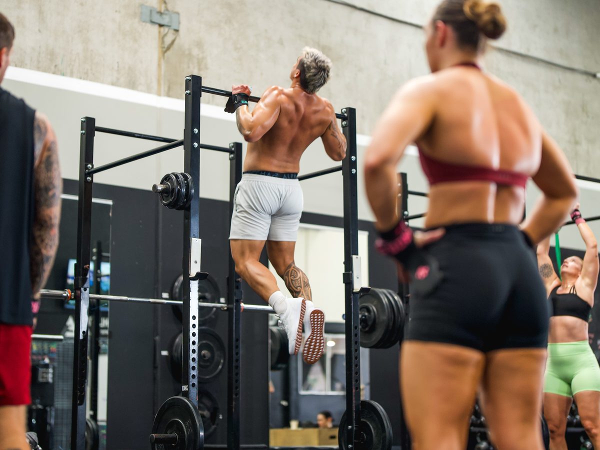 High-intensity functional conditioning session in Brisbane